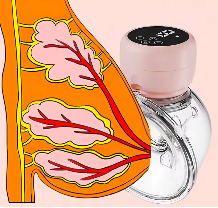 Extractor de leche materna