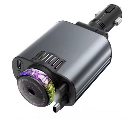 4 in 1 car charger with diffuser