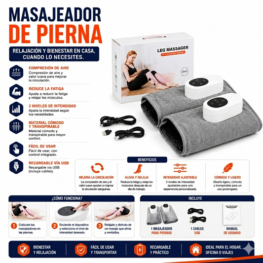 Masajeador para piernas