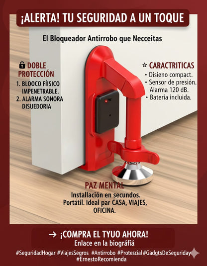 Heavy Duty Security Door Jammer Lock